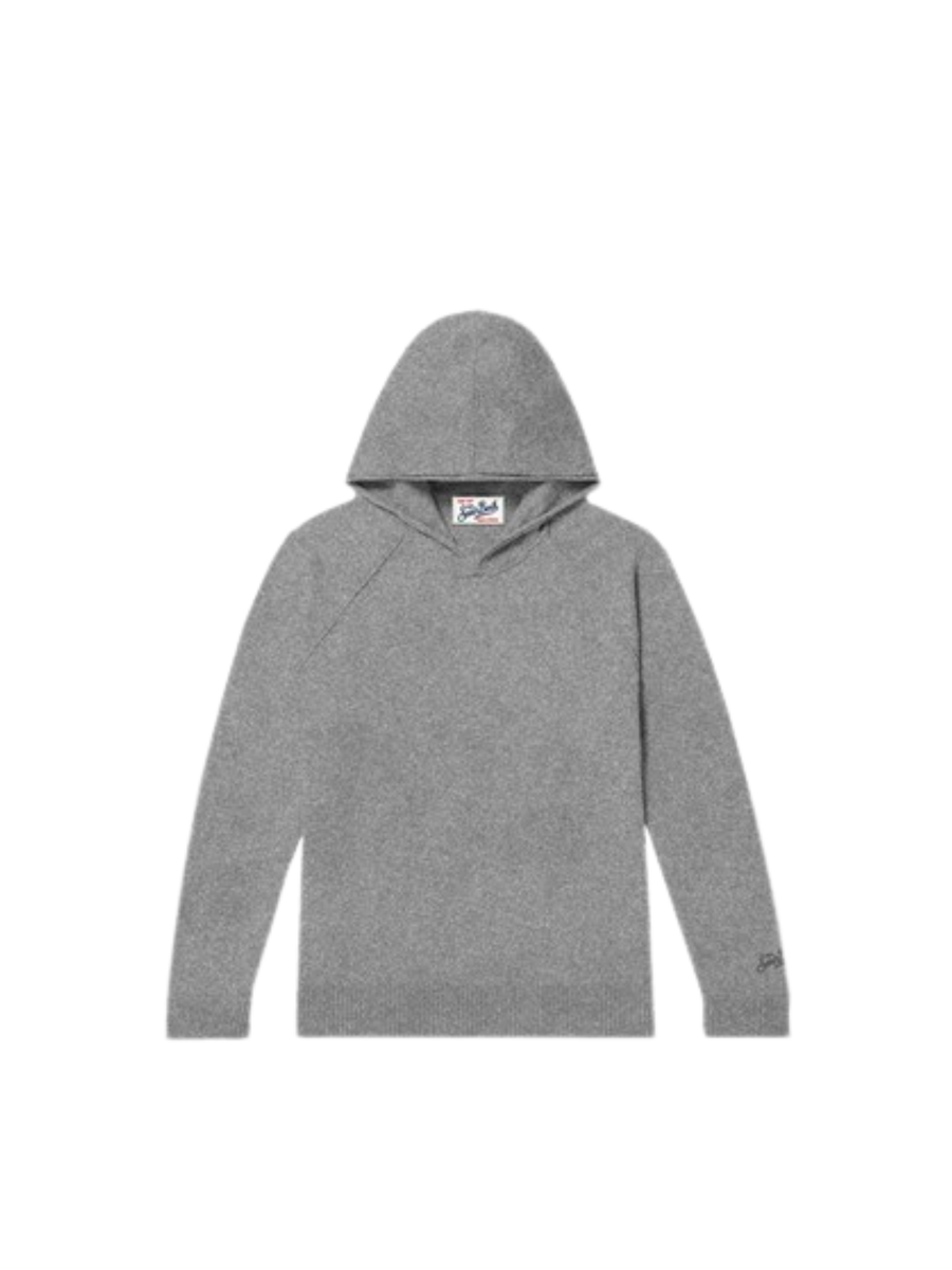 Felpa con cappuccio Saint Barth grigia PIC0002 00036I MC2 SAINT BARTH 