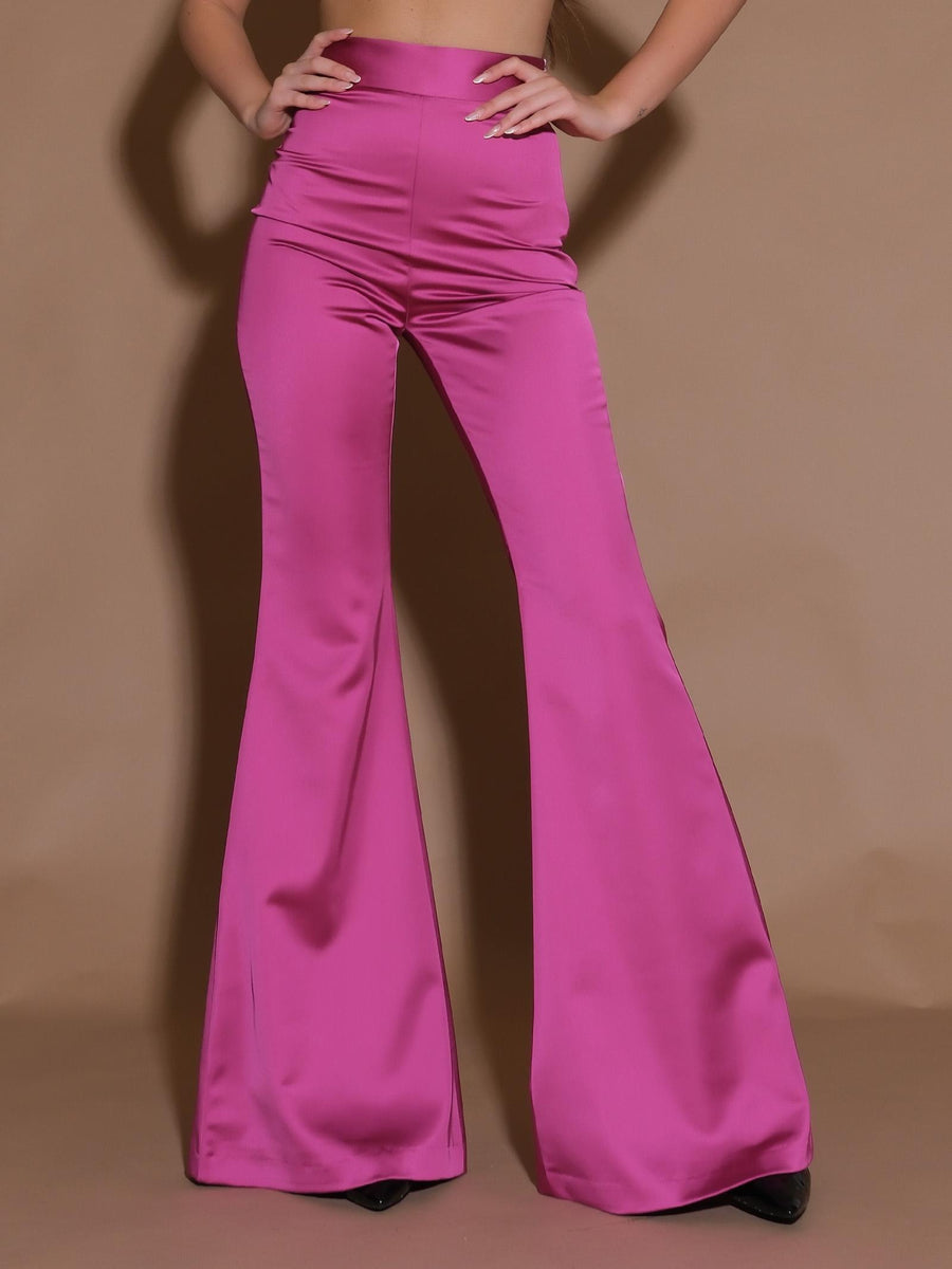 Pantaloni Maxi zampa Malva PA223CAT MALVA Silence Limited 