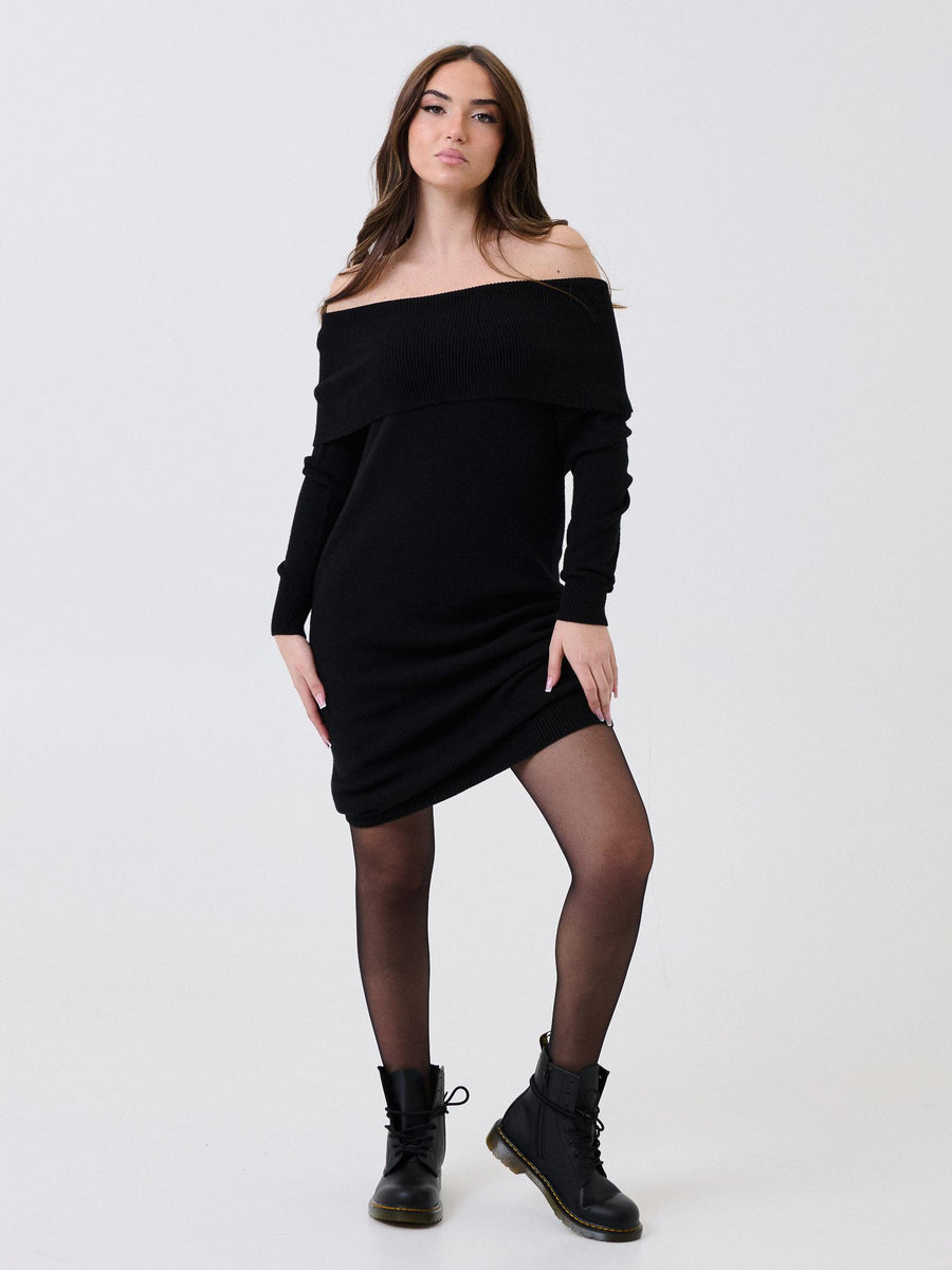 Abito con scollo a barca Armoire nero AI826 NERO Armoire 