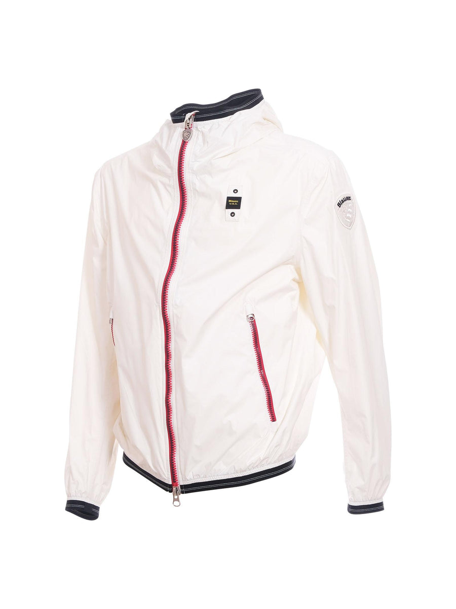 Giubbino "dodge" Blaue bianco a vento nastrato BLUC11214 102 Blauer 