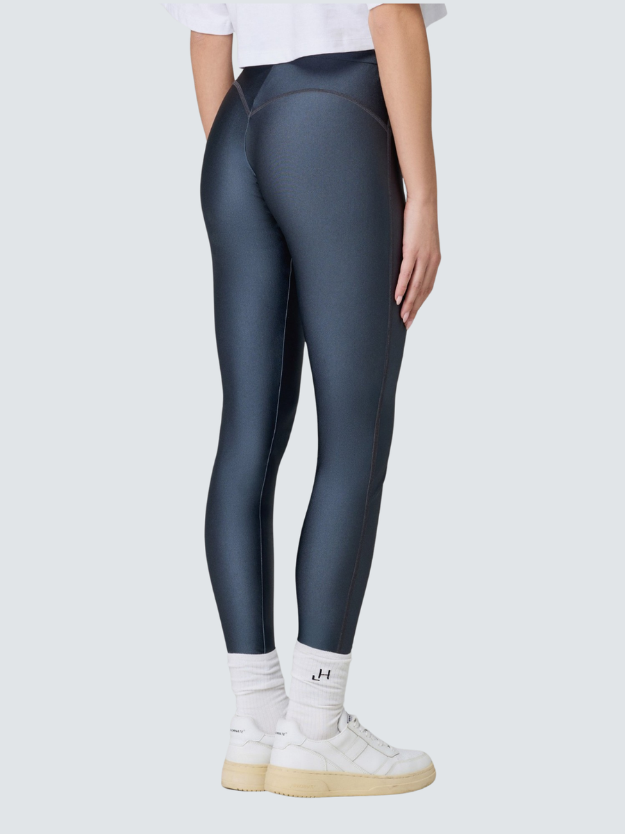 Leggins Hinnominate grigio con logo lettering HMABW02020 GR39 Hinnominate 