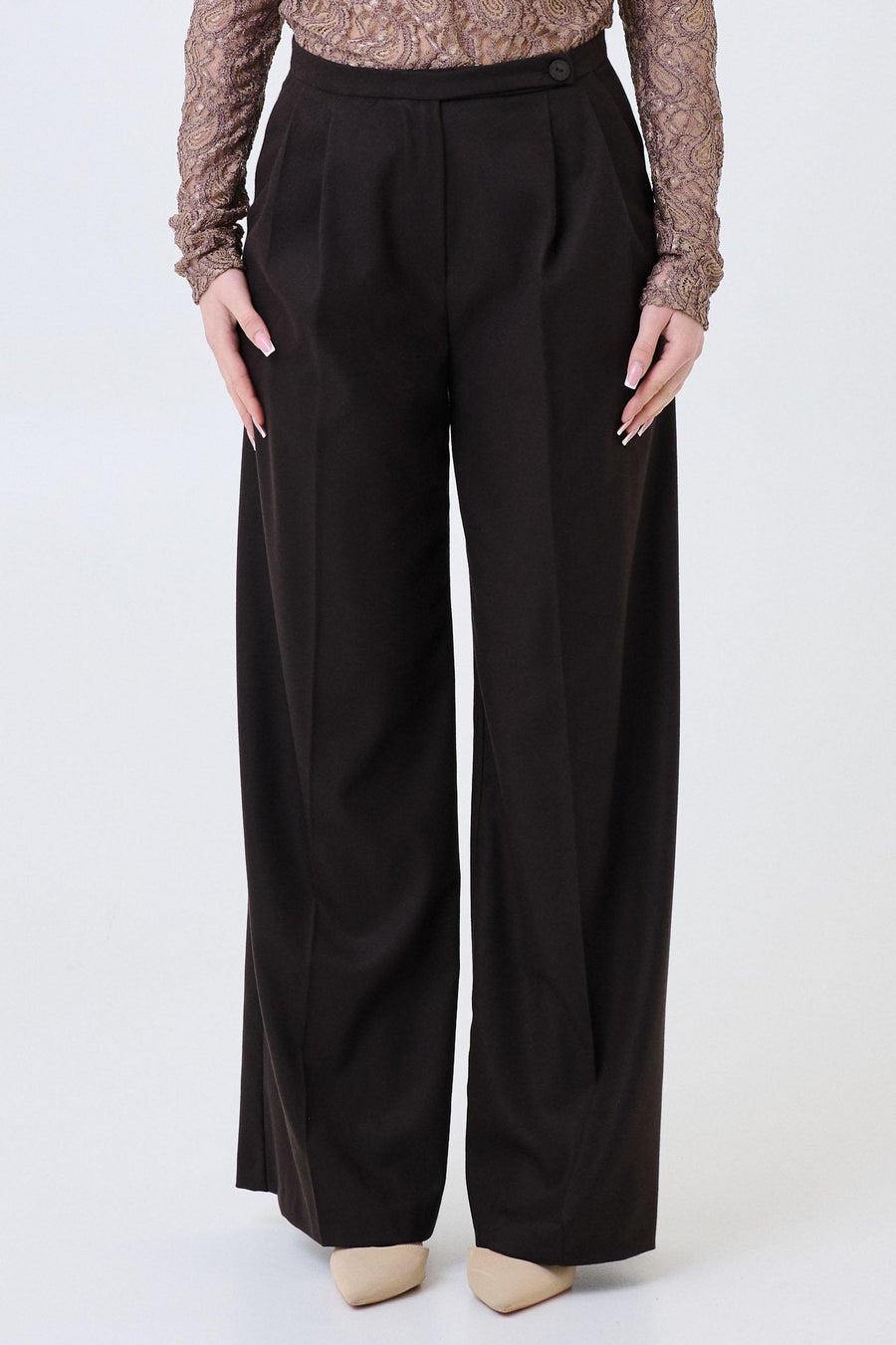 Pantalone a palazzo Armoire moro 25646 MORO Armoire 