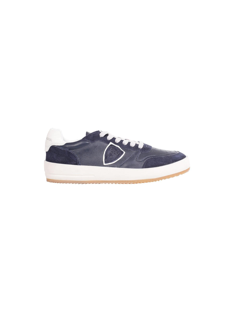 Sneakers da uomo Philippe Model Prsx blu e bianche VNLU WX02 Philippe Model 