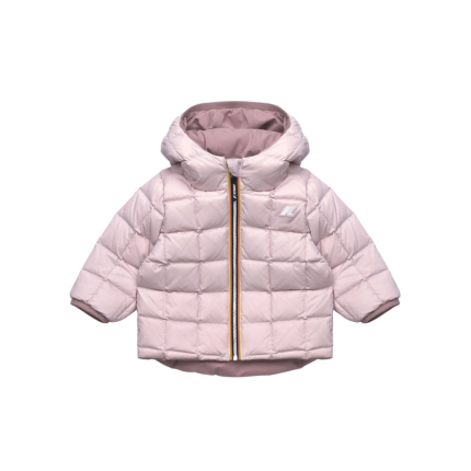 Giubbino "E. Jack St Thermo Reversible" K-Way rosa K7132PW B3C K-WAY 