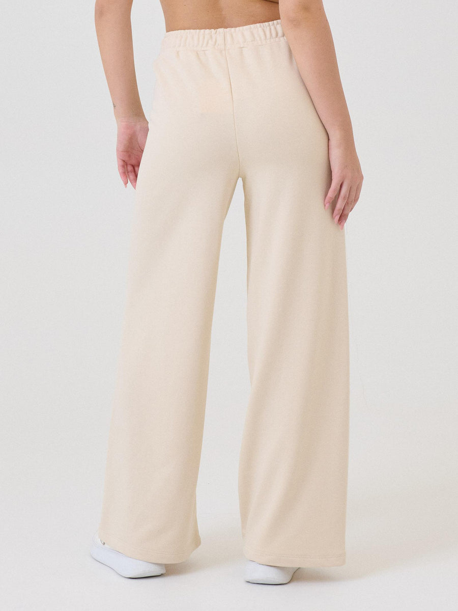 Pantalone in tuta Vicolo panna a palazzo TF0509 PANNA Vicolo 