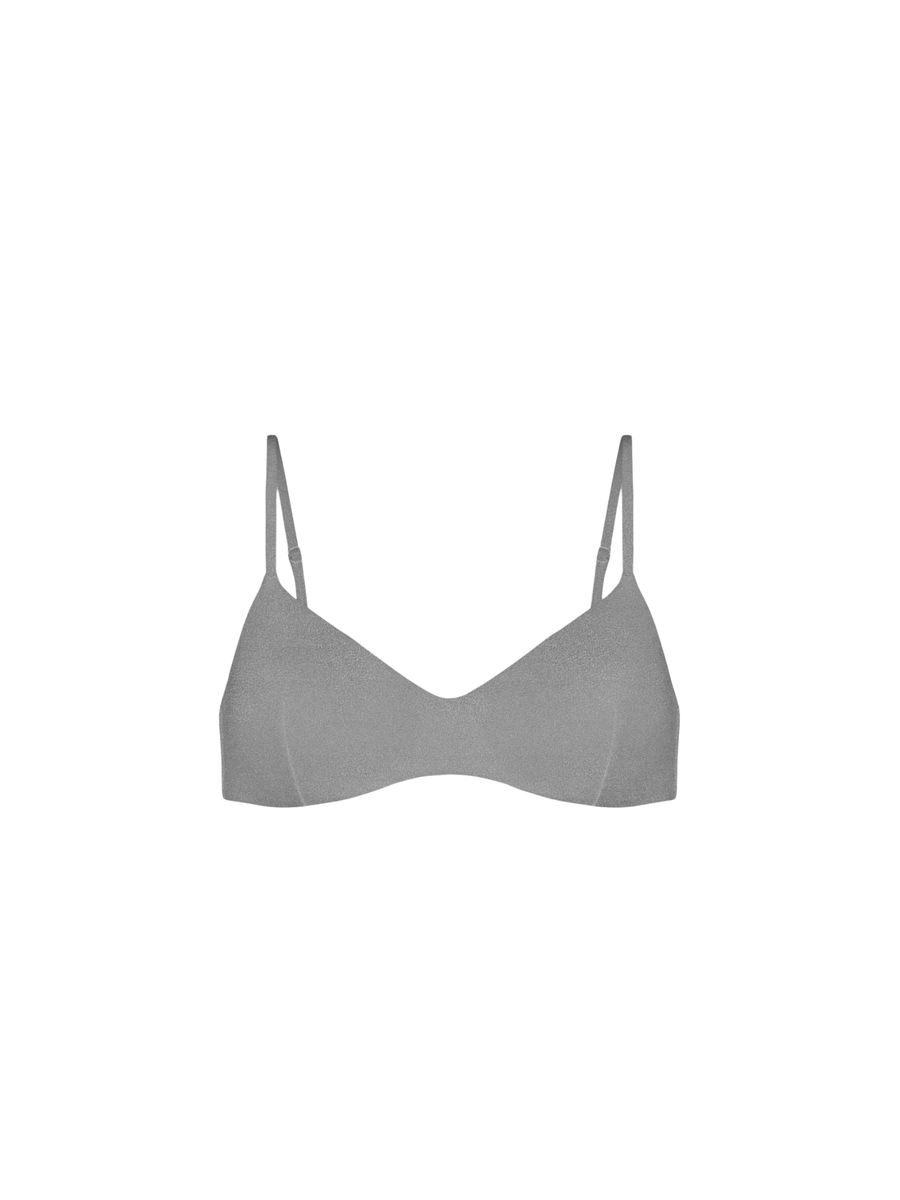Bralette in maglia Saint Barth grigio MAY0001 00148H MC2 SAINT BARTH 