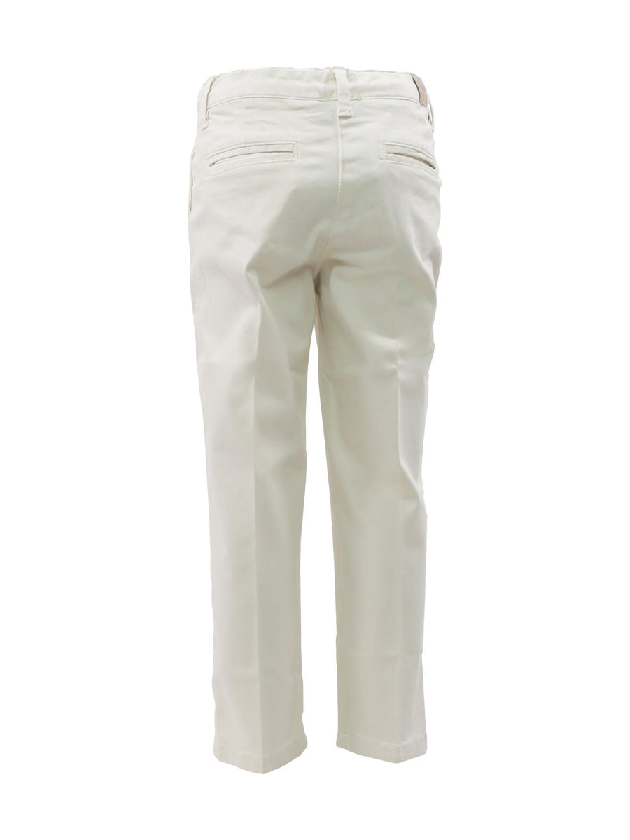Pantalone capri avorio 4R6A40Z0078 113 Eleventy 