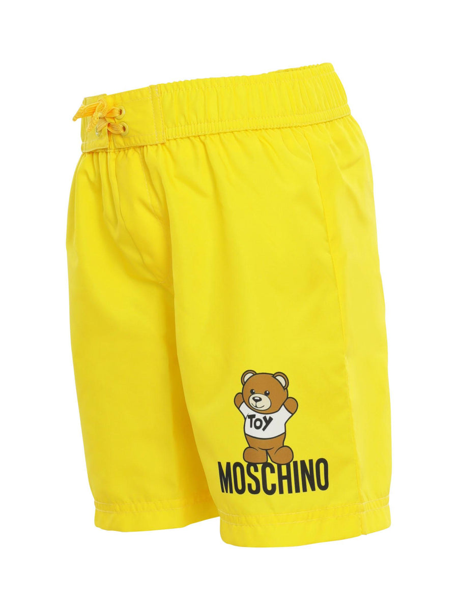 Costume bermuda giallo teddy Toy HUL01B 50162 Moschino 