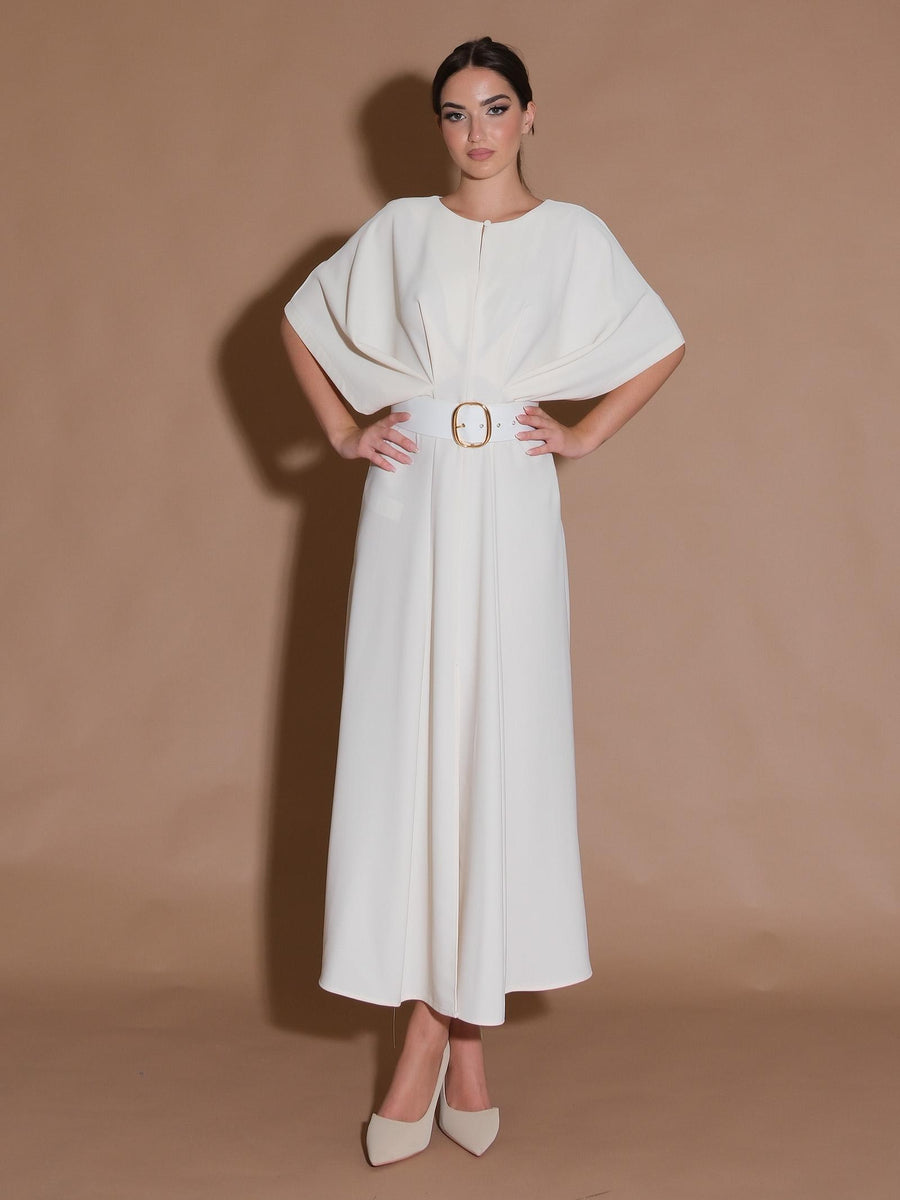 Abito lungo burro con cintura ADJUGDFC BURRO Imperial 