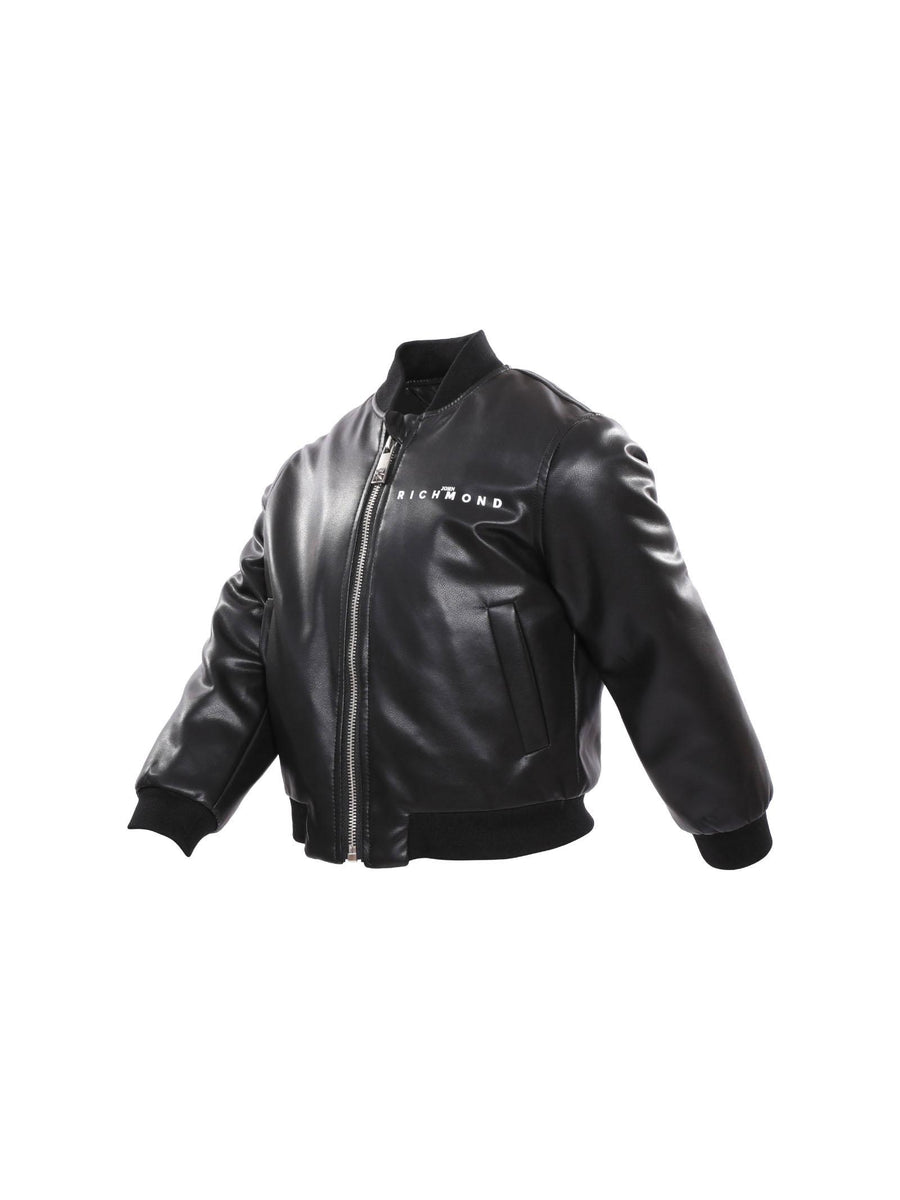 Giubbino Jhon Richmond nero ecopelle RBA24172GB BLK John Richmond 