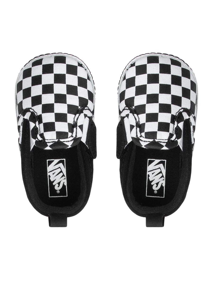 Scarpe da culla Vans nere a scacchi VN0A2XSL FB71 Vans 