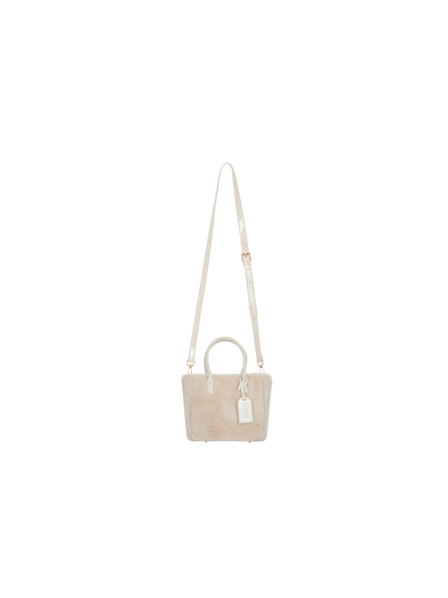 Borsa in ecopelliccia Fk beige FA25-WW0200BT UNI Fk 
