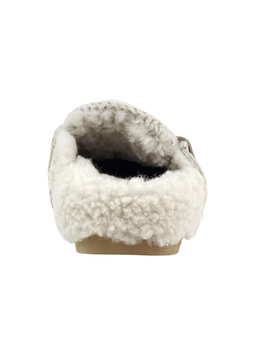 Mou "Winter Bio Slide Suede" bianco MU.FW431000C WXWHI Mou 