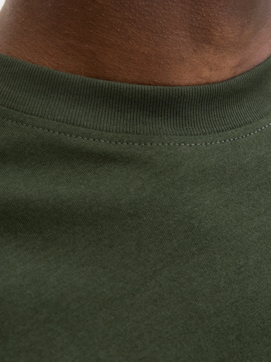 T-Shirt a mezze maniche Jack & Jones verde oversize 12249319 Duffel Bag Jack & Jones 