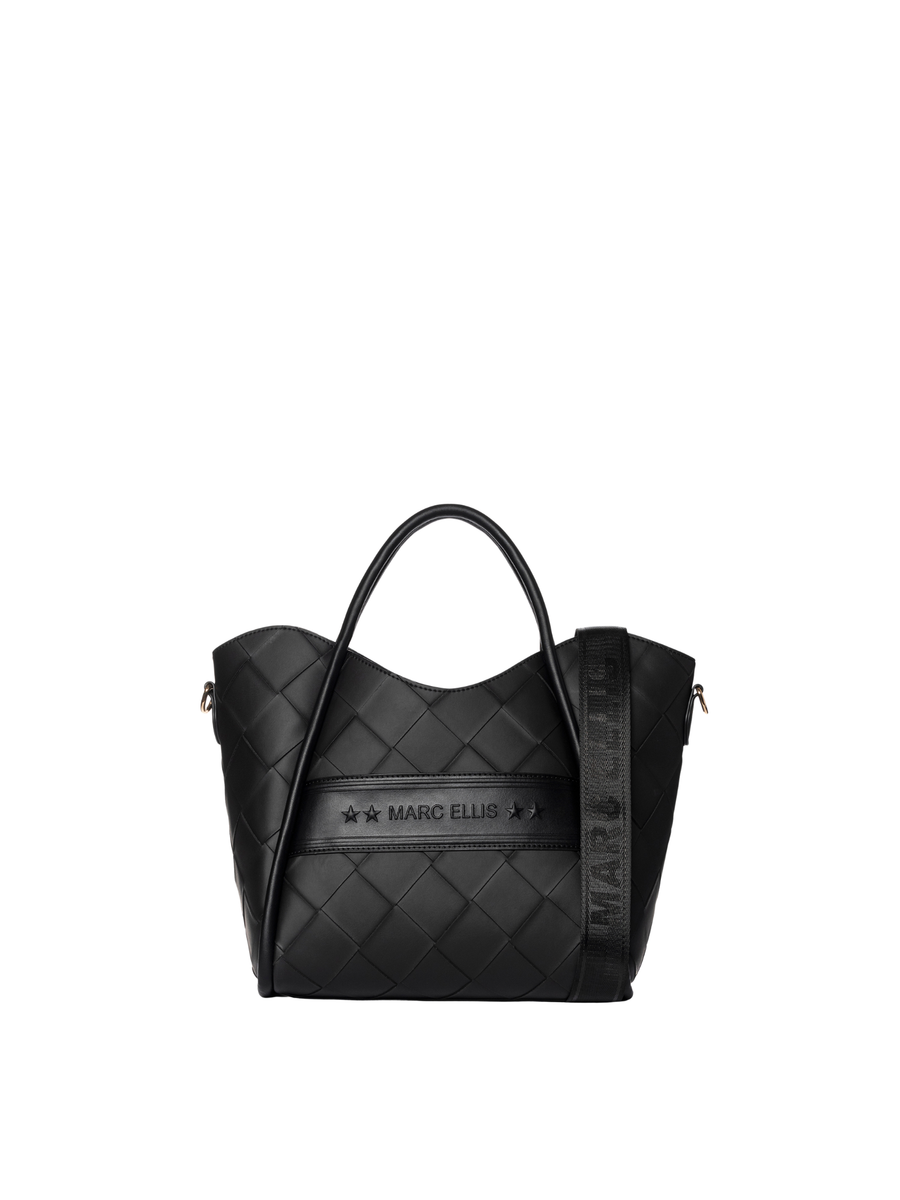 Borsa "Basket Plait" Marc Ellis nera BASKETPLAIT BLK/GOLD Marc Ellis 