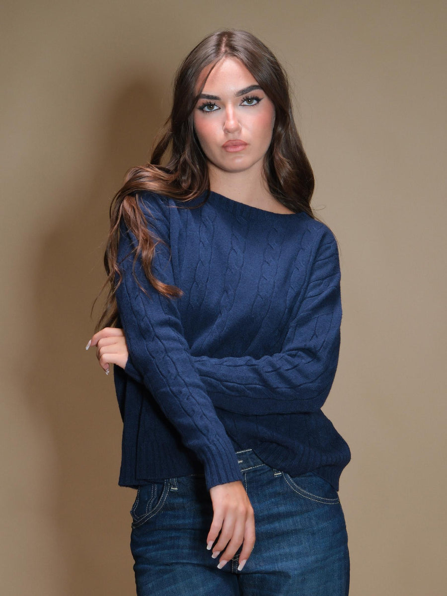 Maglione Armoire traccia blu IT1418 BLU Armoire 