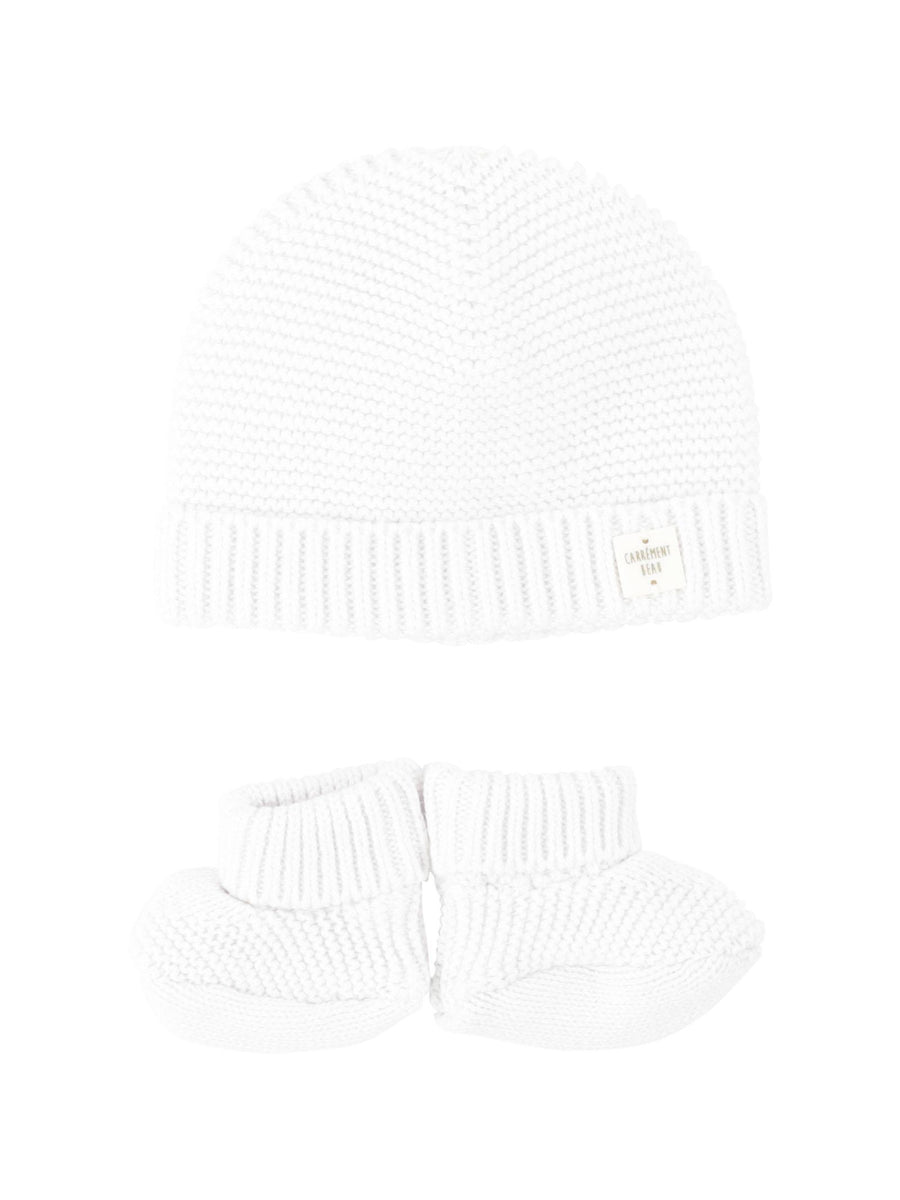 Cappello e babbucce bianco Y98180 BIA Carrement Beau 