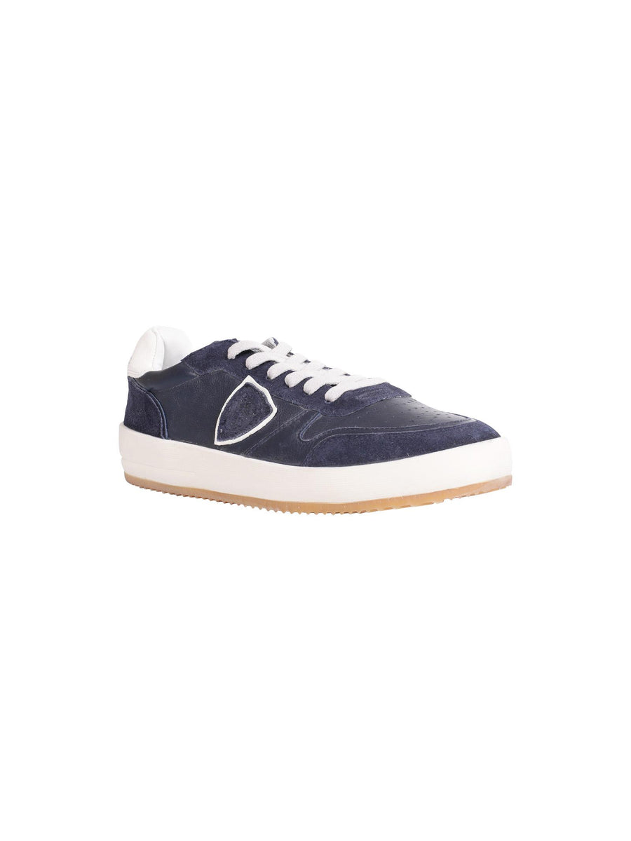 Sneakers da uomo Philippe Model Prsx blu e bianche VNLU WX02 Philippe Model 
