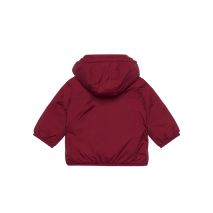 Giubbino "E. Le Vrai 4.0 Claudine Orsetto" K-Way bordeaux K7142RW WNN K-WAY 