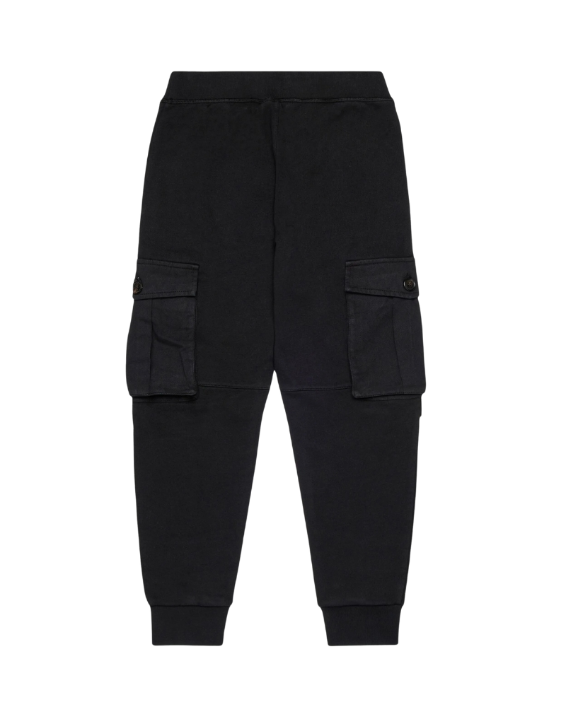 Pantalone in tuta Dsquared nero cargo DQ2721 DQ900 Dsquared 