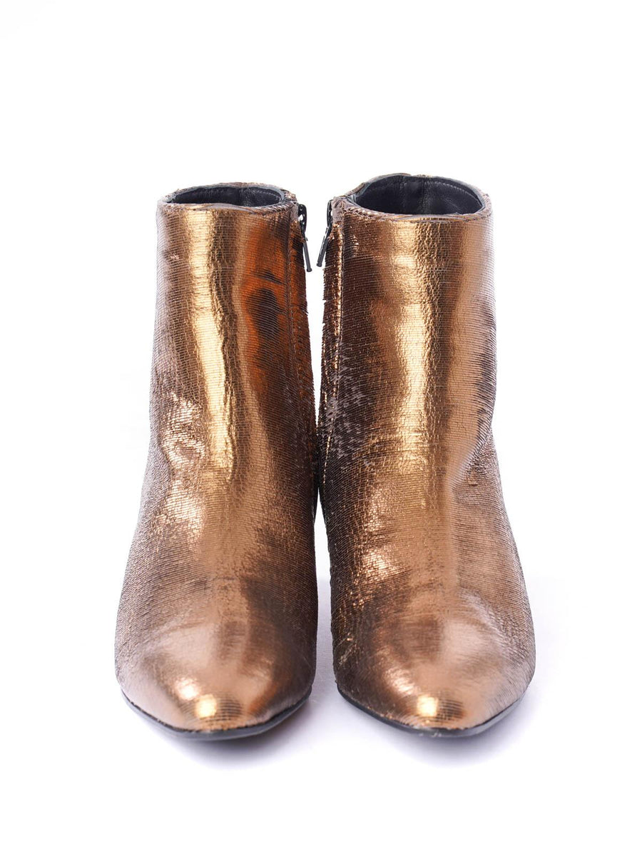 Stivaletto bronzo satinato MA631 BRO Marc Ellis 