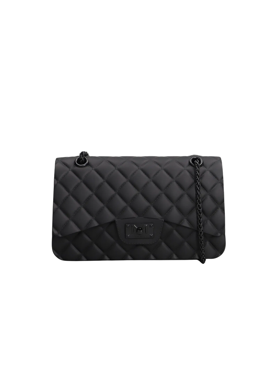 Borsa "Flat Falcon M" Marc Ellis nera tono su tono FLATFALC.M BLK/BLK Marc Ellis 