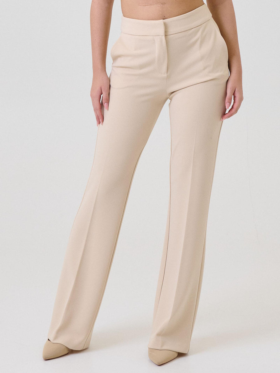 Pantalone a palazzo Armoire crema 25535 CREMA Armoire 