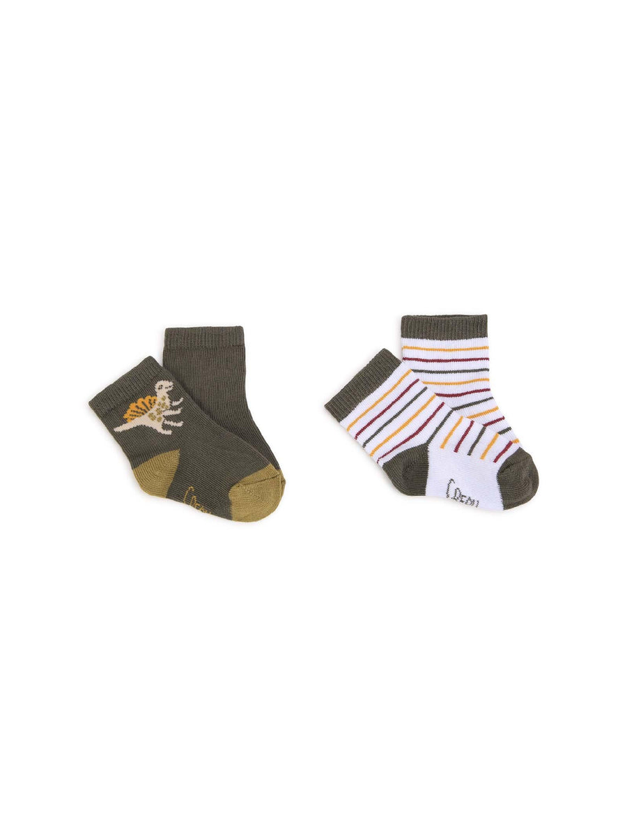 Set 2 calzini colorati Y00072 U11 Carrement Beau 