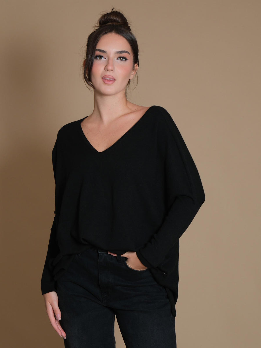 Maglione over Armoire doppia V nero IR3250 NERO Armoire 