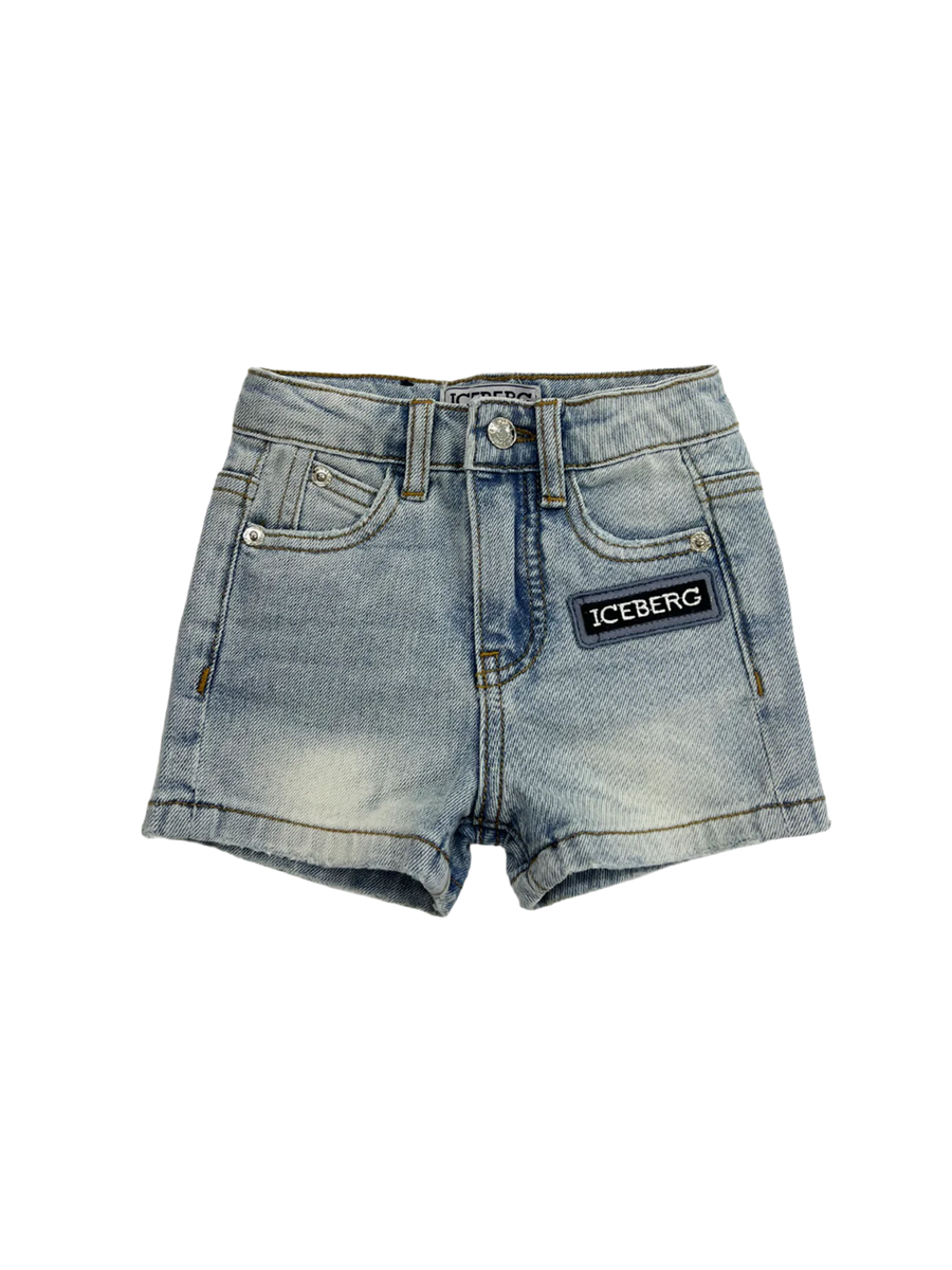 Bermuda in denim Iceberg blu BMICE5100B BLU Iceberg 