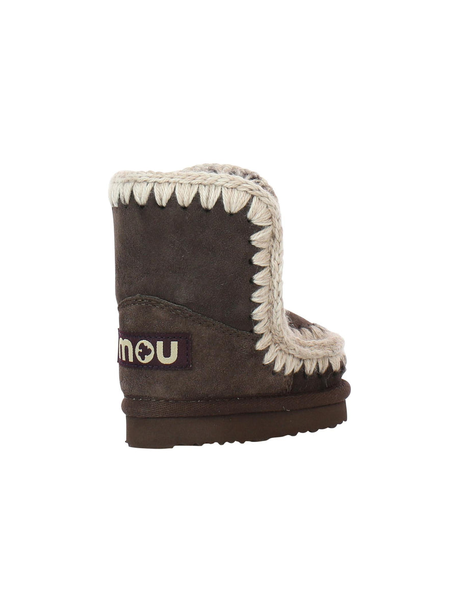 Mou Eskimo Kid in camoscio marrone mocha FK101000A MOCHA Mou 