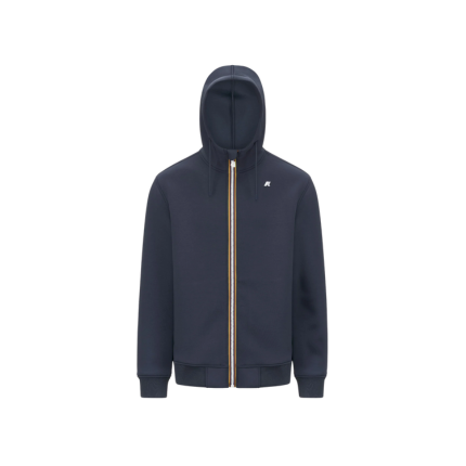 Felpa "Rainer Spacer" K-Way blu K2141DW 550 K-WAY 