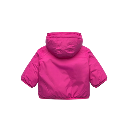 Giubbino "E. Le Vrai 4.0 Claudine Orsetto" K-Way fucsia K7142RW Z11 K-WAY 