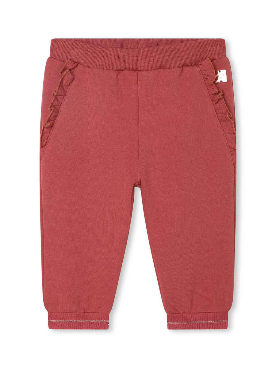 Pantalone tuta fragola con ruches Y04169 364 Carrement Beau 