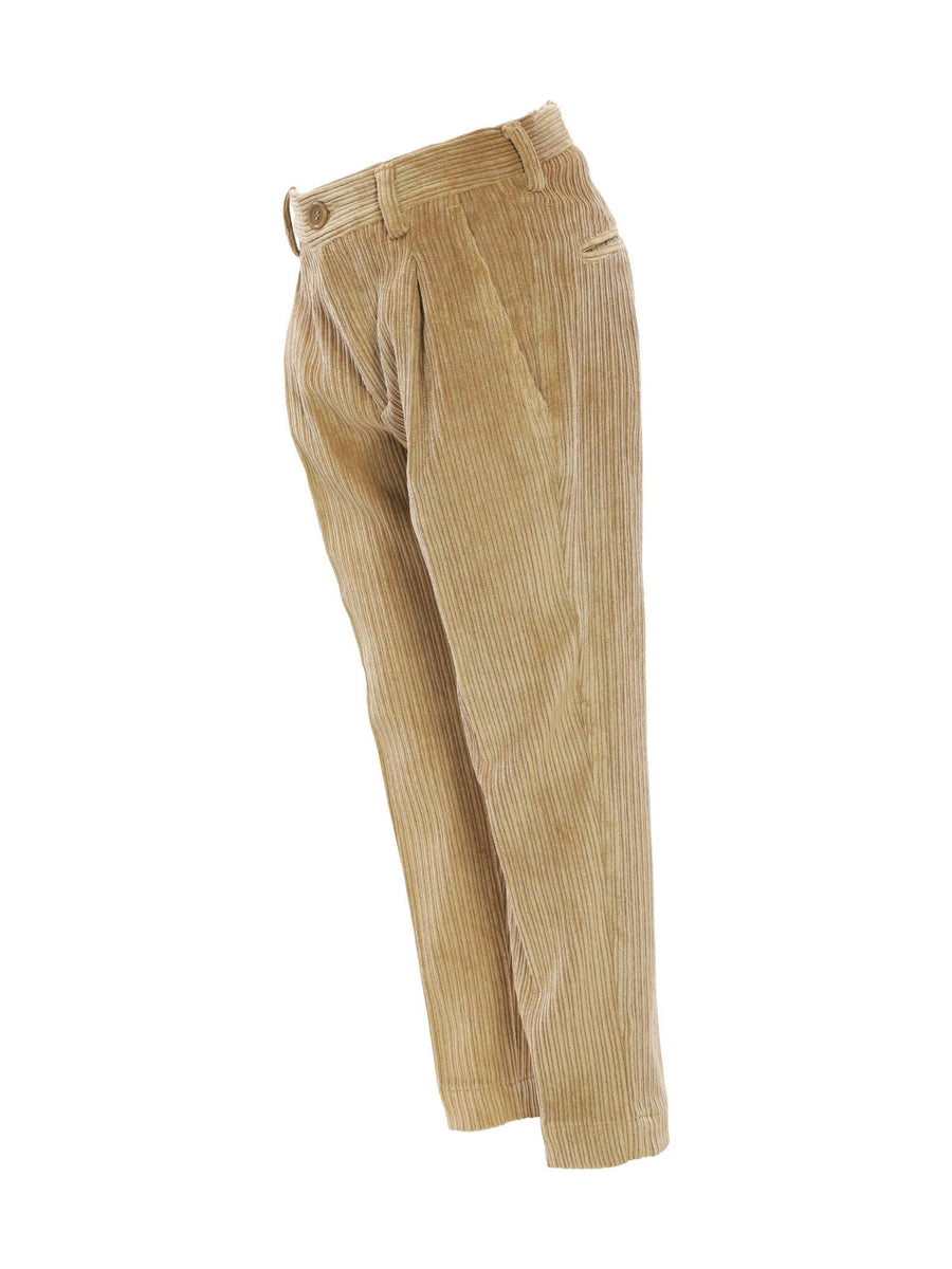 Pantalone in velluto cammello P3154 CAM Paolo Pecora 