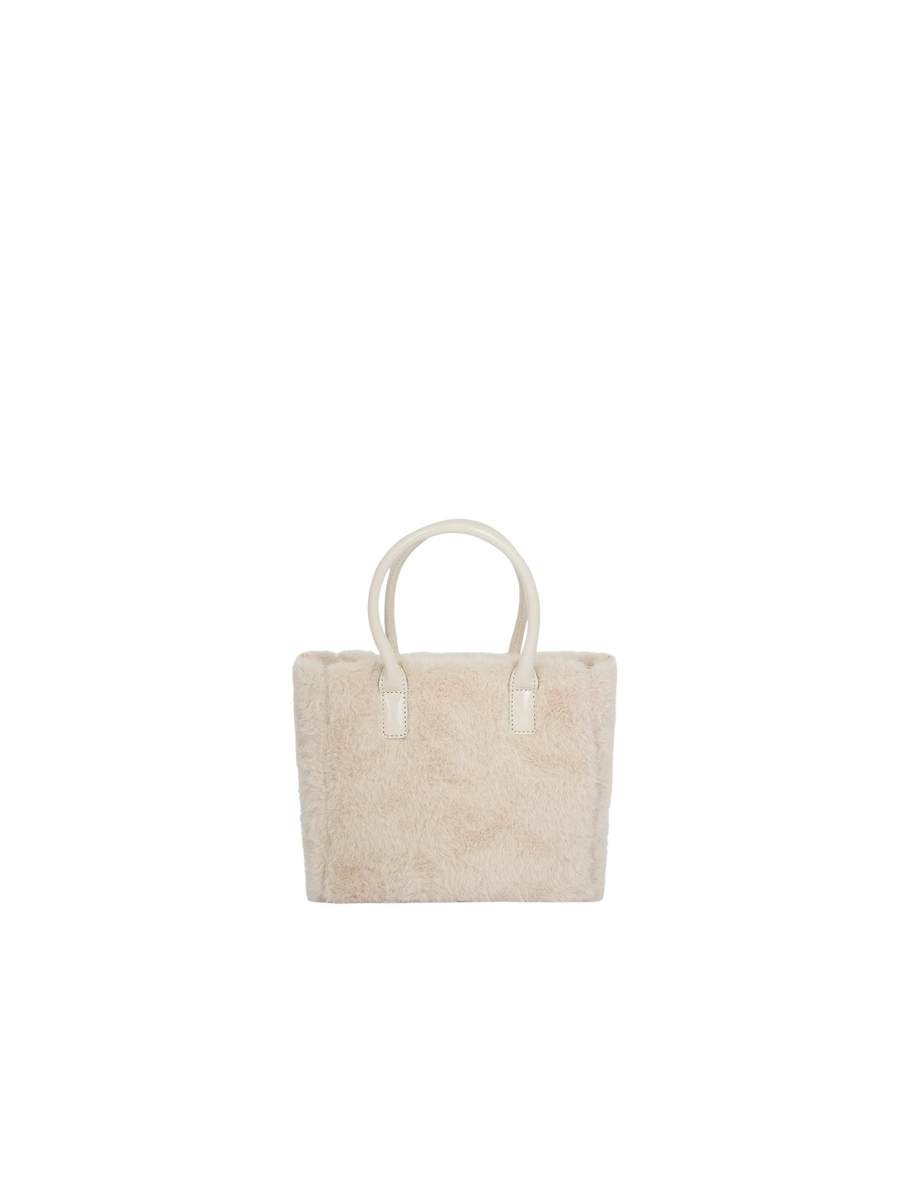 Borsa in ecopelliccia Fk beige FA25-WW0200BT UNI Fk 