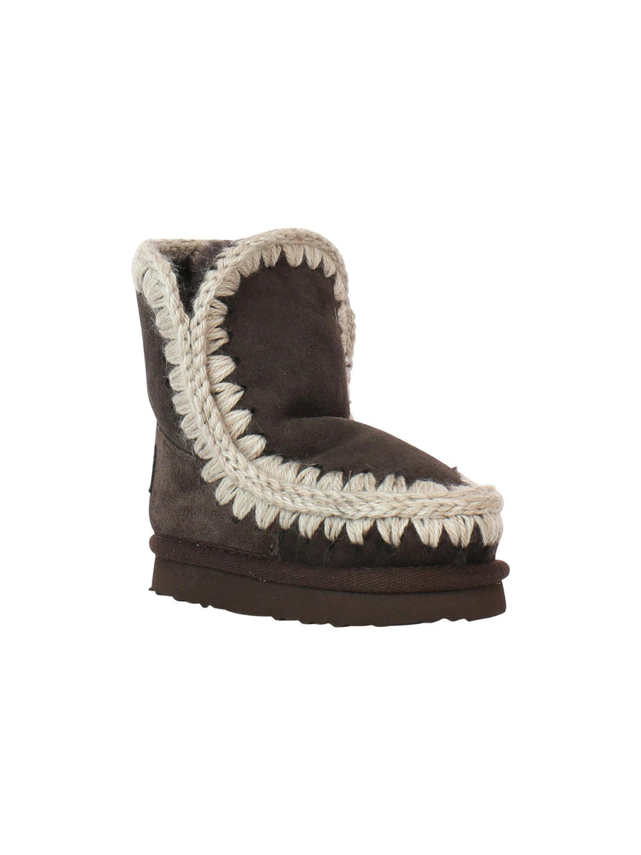 Mou Eskimo Kid in camoscio marrone mocha FK101000A MOCHA Mou 