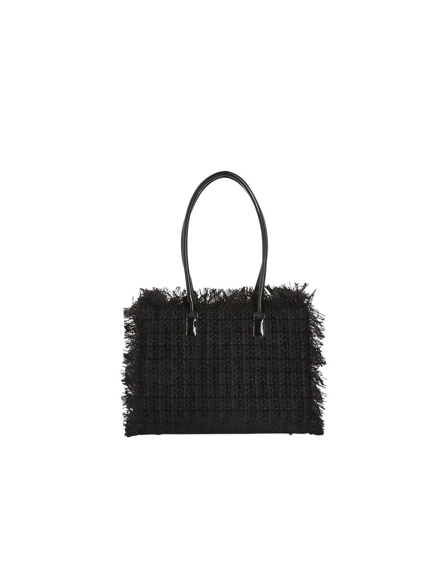 Borsa in tweed Fk nera FA25-WW0070BK UNI Fk 