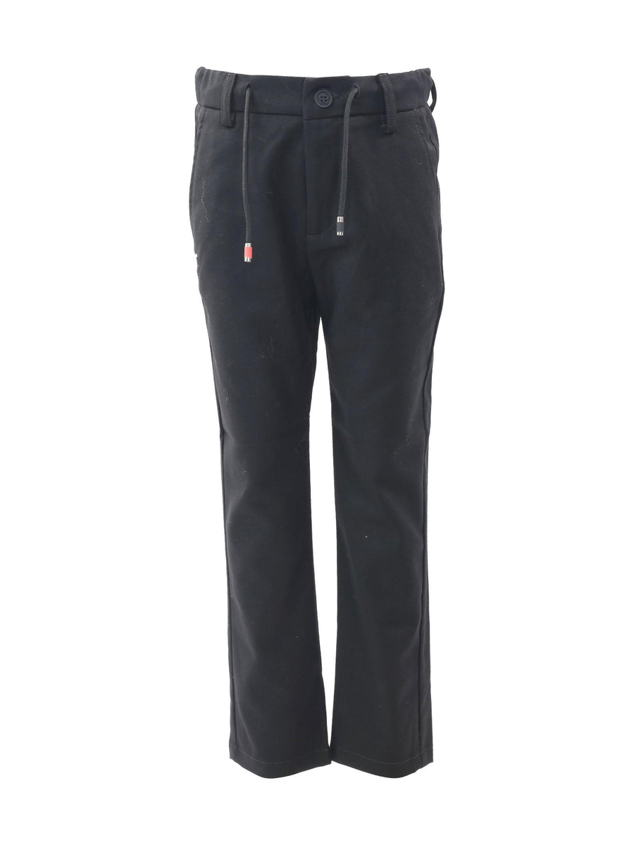Pantalone classico nero P1209 BLK Alessandrini 