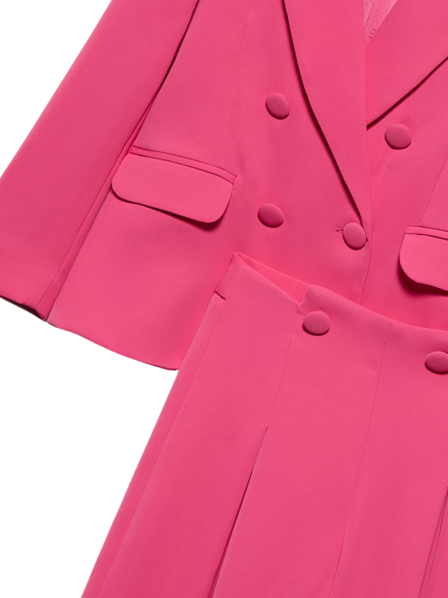 Completo Abel & Lula fucsia con giacca doppio petto 5240 FUC Abel & Lula 