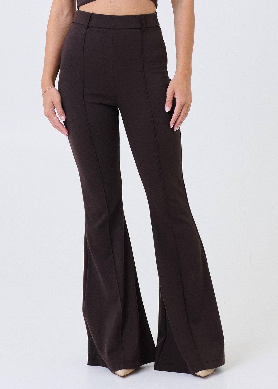 Pantalone a zampa Haveone moro PMIP074 MORO Haveone 