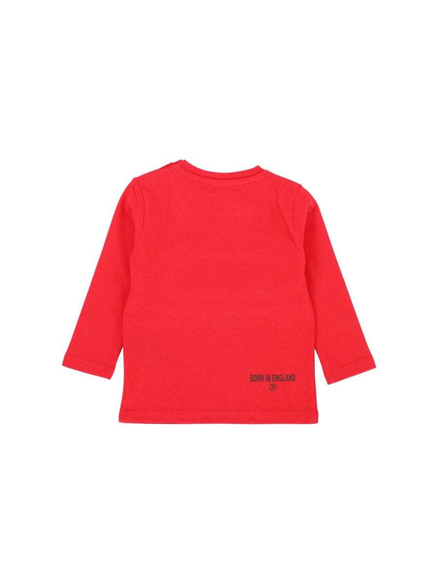 T-Shirt John Richmond rossa maniche lunghe rock/roll RIA24034TS RED John Richmond 