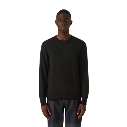 Maglione "Sebastien Merino" K-Way nero K2142EW USY K-WAY 
