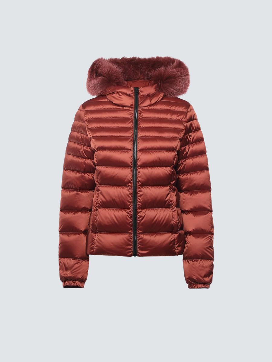 Giubbino con cappuccio Refrigiwear rosso W97618 C01534 Refrigiwear 