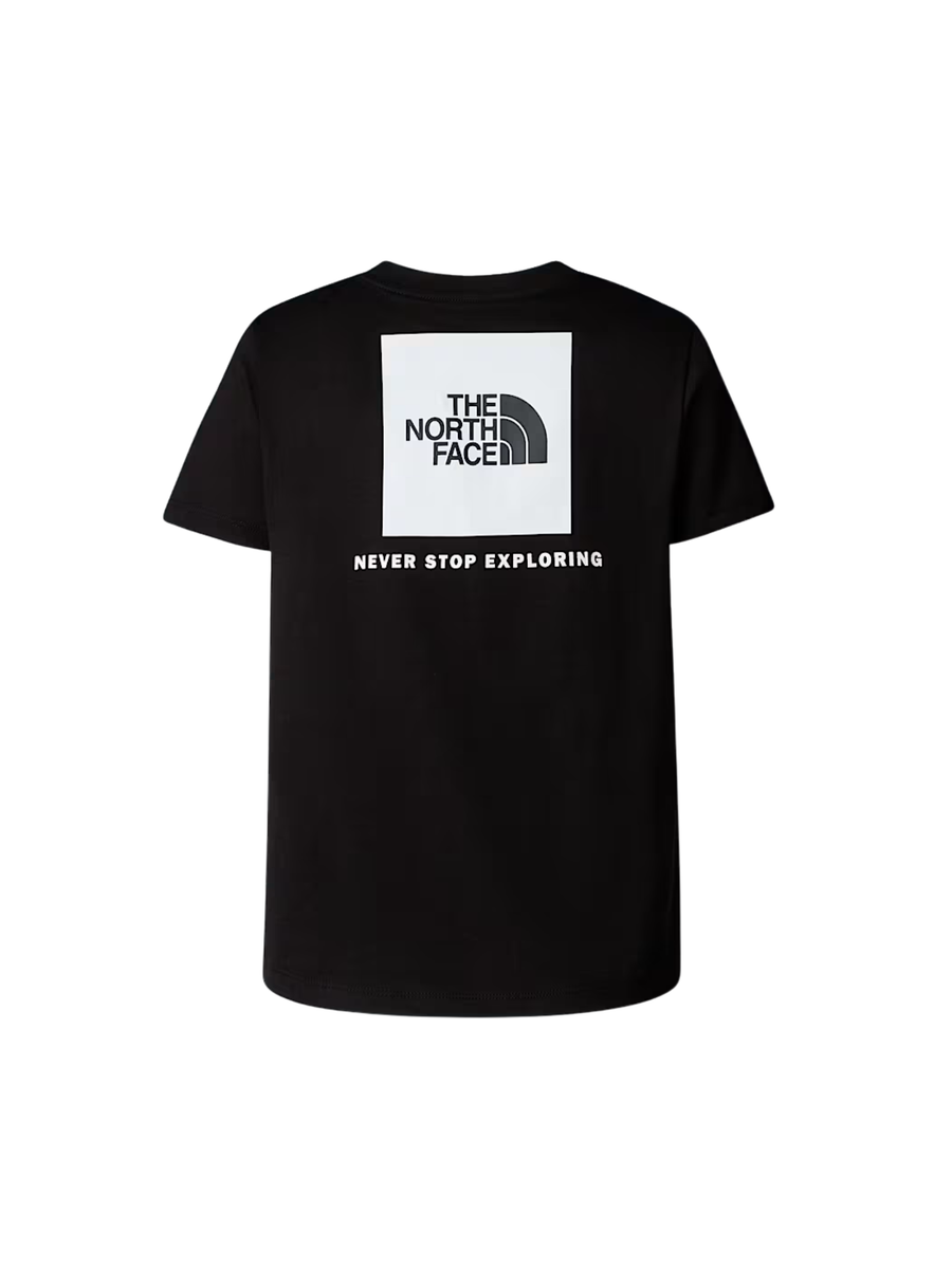 T-Shirt "Box NSE" The North Face nera con maxi logo posteriore NF0A8EFN JK31 The North Face 