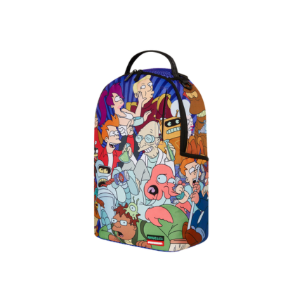 Zaino "x Futurama "Planet Express Crew" Sprayground blu con stampa simpson 910B7259 NSZ Sprayground 