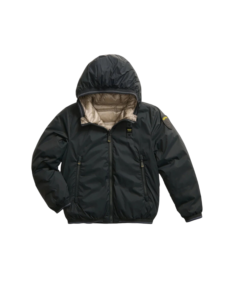 Giubbino "Donald" Blauer nero 25WBLKC06433 999EI Blauer 