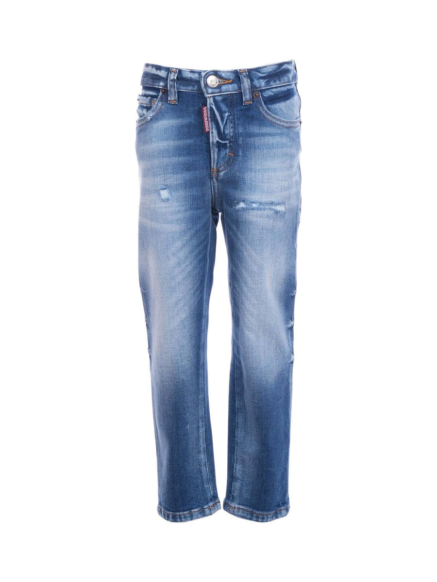 Jeans Dsquared in denim modello cinque tasche DQ2241 DQ01 Dsquared 