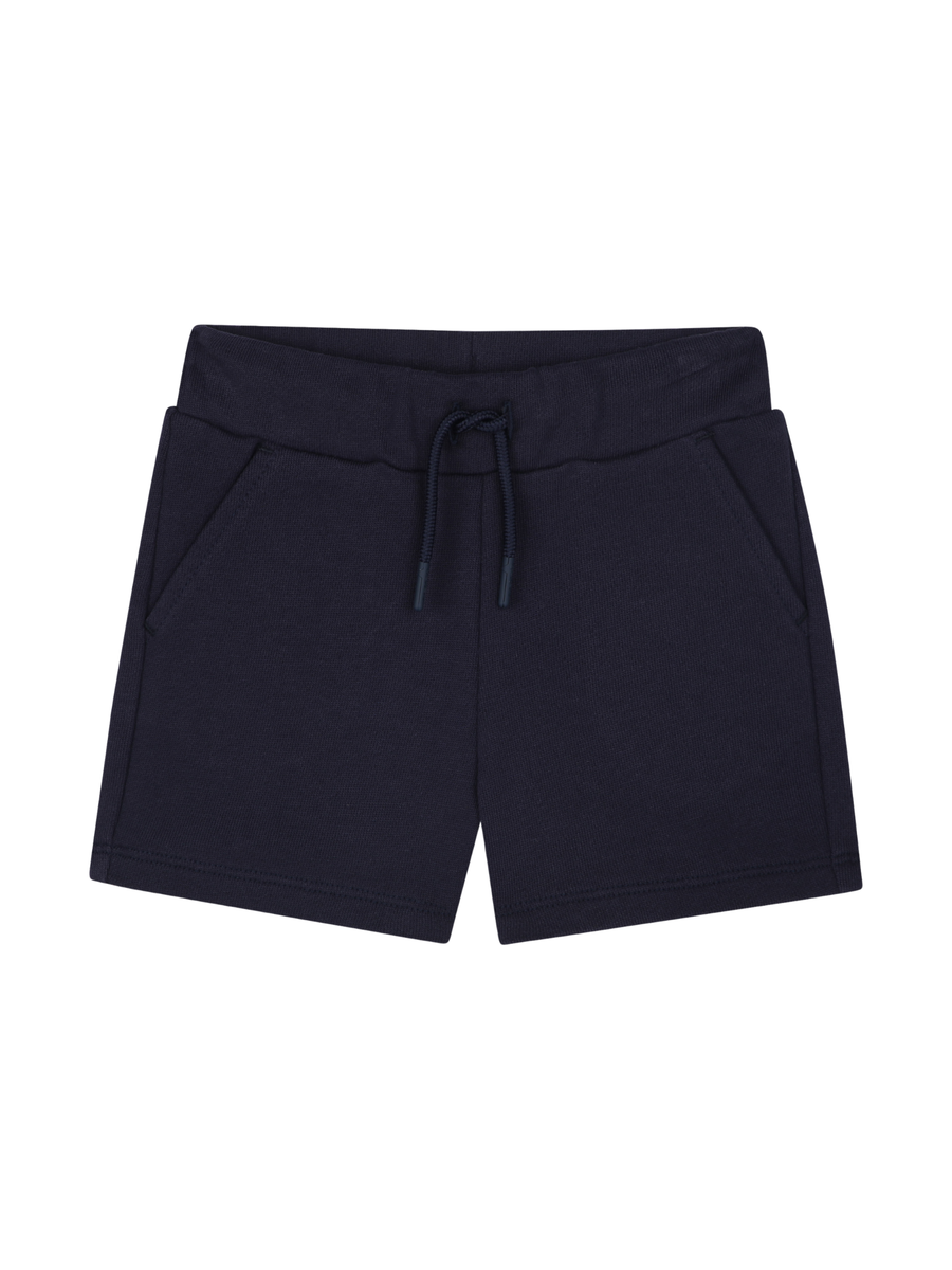 Shorts Kenzo blu navy con logo posteriore a contrasto K60969 848 Kenzo 