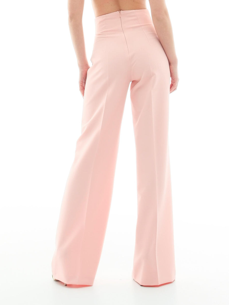 Pantalone basic Silence Limited rosa a palazzo SD2025-25S PINK Silence Limited 